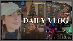 christmas shopping, exploring, dates + more! | usa vlog