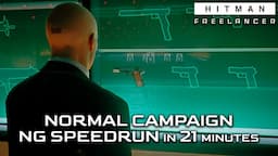 Freelancer Campaign New Game Any% Speedrun in 21:00 - HITMAN WoA