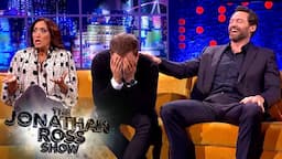 Hugh Jackman & Taron Egerton Can't Handle Shazia Mirza's Brazilian Chat | The Jonathan Ross Show