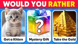 Would You Rather...? MYSTERY Gift Edition 😸🎁❓ Quiz Kingdom