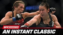 Zhang Weili and Joanna Jedrzejczyk Look Back at Their UFC 248 Classic | UFC Connected