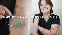 Giving Myself a Temporary Tattoo Sleeve (again) with Inkbox Tattoos ✷ Inkbox Review ✷