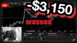 Live Trading US30: How I Recovered from a $3,150 Loss Using Liquidity Grabs | FUTURES