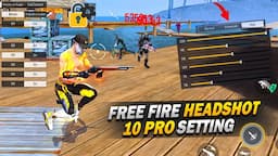 10 Pro Settings + Sensitivity + Fire Button 100% Working 😱 || Auto Headshot Setting || Free Fire