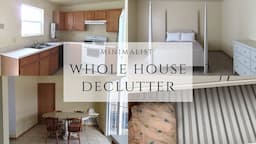 Minimalist Whole House Declutter with Me | Extreme Minimalist Home | Minimalist Family | Minimalism