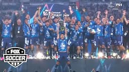 Pachuca's CONCACAF Champions Cup Final Trophy presentation following win vs. Columbus | FOX Soccer