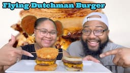 FLYING DUTCHMAN BURGER MUKBANG 'COOK AND EAT!"