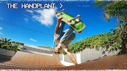 Skateboarding Trick Tip: How to HANDPLANT the EASY way!