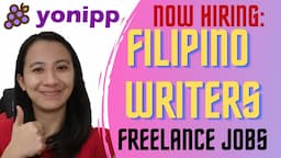 HIRING FILIPINO WRITERS/ TURN YOUR PASSION INTO PROFIT