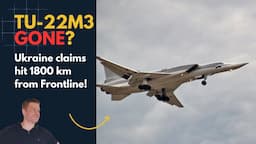 Tu-22M3 gone? Ukraine claims Drone Strike 1800 km from Frontline!