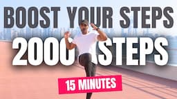 2000 steps in 15 minutes Low Impact Indoor Walking Workout