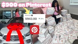 HOW I MADE $900 ON PINTEREST! HOW TO USE PINTEREST