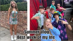 My Summer so far  | vlog | Festival | London | Lake jumping