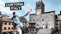 CORTONA ITALY  |  Visit One Of The Most Beautiful Places in TUSCANY ITALY!!