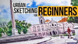 Urban Sketching for Beginners with Pen and Watercolor