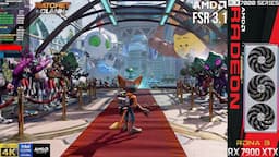 Ratchet & Clank Rift Apart FSR 3.1+ FG Ray Tracing 4K | RX 7900 XTX | i9 14900KS