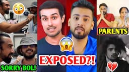 He made CarryMinati say SORRY Face to Face! 😱| Armaan SLAP Vishal Reactions, Dhruv Rathee Vs Elvish