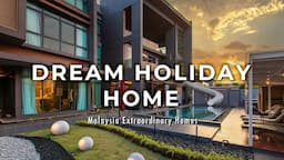 Inside a 13000 sqft DREAM HOLIDAY HOME with an entertainment annexe | Modern architecture house tour