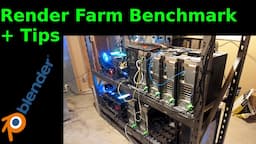 Home Render Farm for Blender | Benchmarking the Farm