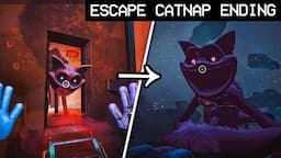 What if you ESCAPE CATNAP to EXIT? (Bad Ending) - Poppy Playtime [Chapter 3] Secrets Showcase