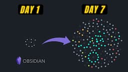 7 Days Trying Obsidian Note Taking (Building A Second Brain)