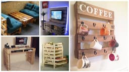 150 Awesome DIY Pallet Furniture and deco Ideas