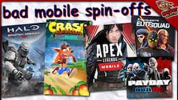 forgotten mobile spin offs from big games that failed...