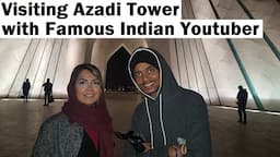 Visiting Azadi Tower with Nomad Shubham the Famous Indian Youtuber | Hello Iran TV