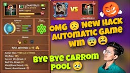 OMG 😯 NEW HACK AUTOMATICALLY GAME WIN 😨 | Carrom Pool | Carrom Pool Hack | Carrom Pool Nazim