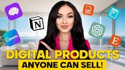 10 Digital Product Ideas YOU Can Sell Online & Make MONEY + (HOW TO START)