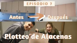 Renovar COCINA con VINILO - Plotteo de Alacenas - REFORMA DEPARTAMENTO Ep. 7 - Lu Mena