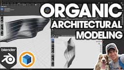 The EASY Way to Create an Organic Architectural Model in Blender!