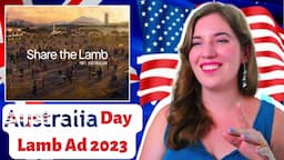 American (in Australia) Reacts to "Un-Australia: Australian Lamb Film" | Australia Day Lamb Ad 2023