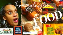 FRUGALNISTA’S FOOD HAUL ALDI SAM’S CLUB SPROUTS snowy weekend stock-up❄️