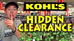 LEGALLY ROBBING KOHL'S SECRET EXTRA 50% OFF CLEARANCE EVENT HAUL | Retail Arbitrage for eBay