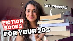 Top 11 Life Changing FICTION Books to Read in your 20s ✨ (they will change the way you think)