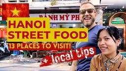 The Ultimate VIETNAMESE STREET FOOD TOUR in Hanoi (Local Tips!)