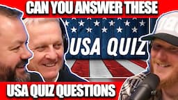 Can The Blokes Answer USA Quiz Questions? | OFFICE BLOKES REACT!!