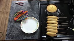 Cast Iron Corn Dogs