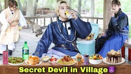 Secret Devil 😈 in village // part-1 // Hindi dubbing // run ep145