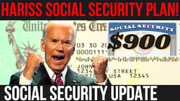 $900 MILLION! KAMALA HARISS SOOCIAL SECURITY PLAN REVEALED! SSI SSDI Payments | Social Security Upda