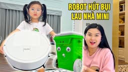 Changcady review robot hút bụi lau nhà mini, so sánh robot giá rẻ và robot hút bụi lắp ghép