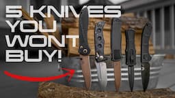 5 Knives That You WON'T Buy! | Premium Benchmade Folders