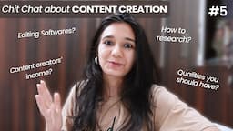 Ep5 - All about Content Creation, Finances and YouTube Growth | Drishti Sharma