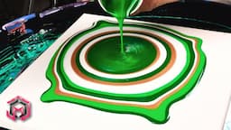 HOLY %$&!!! EMERALD AGATE Acrylic Pouring and Fluid Art for Therapy at Home