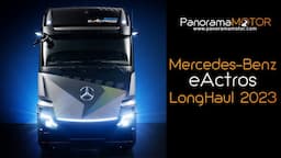 Mercedes-Benz eActros LongHaul 2023 MAXIMO PODER!!! 🔥🔥🔥