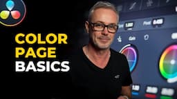 NEW to DaVinci Resolve?  Color Grading - Tutorial