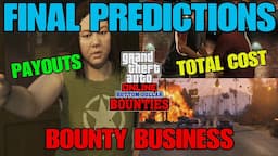 Final Predictions for the Bottom Dollar Bounties DLC in GTA Online