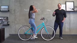 sixthreezero Explore your Range Women's Commuter Hybrid Bike Fitting