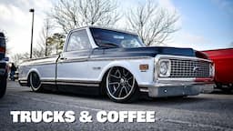 Trucks and Coffee Houston - March | H-town is the undisputed Capital of the C10 and OBS scene!